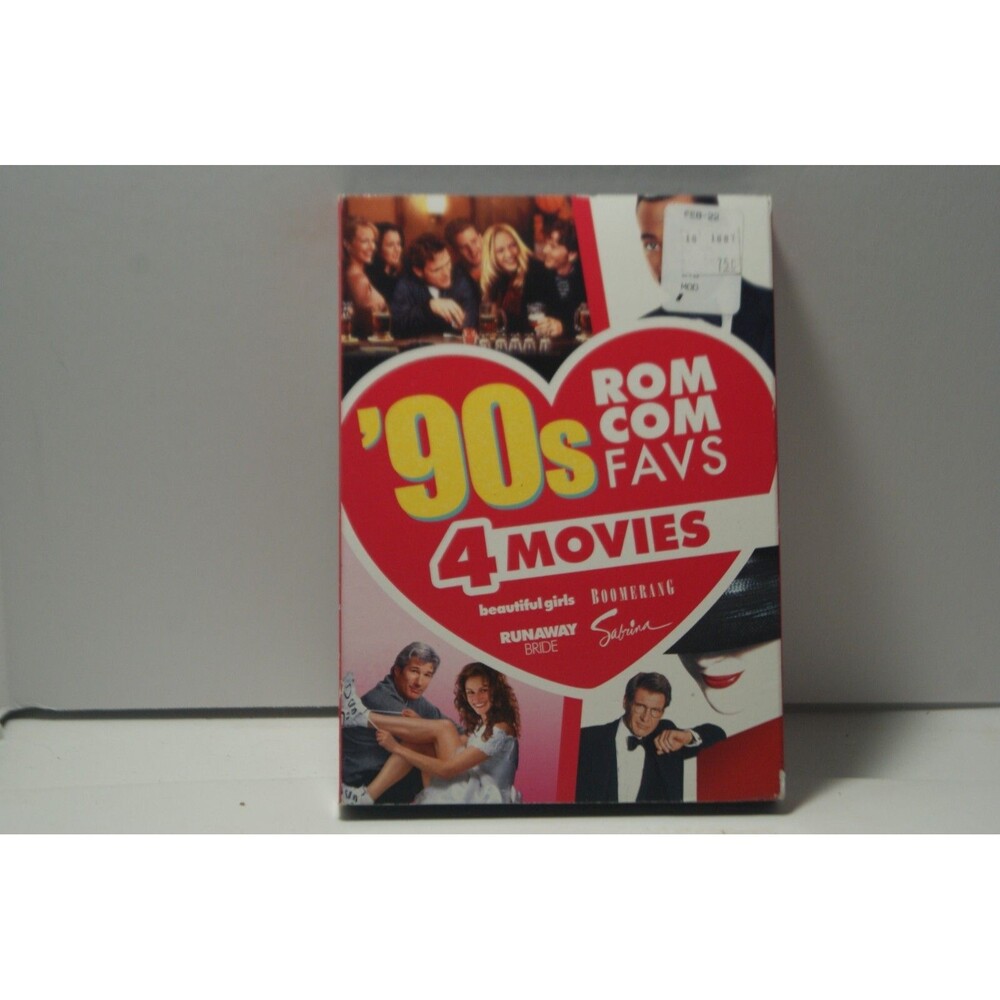 90's Rom-Com Favs , DVD ( 4 Movies )W/slipcover Romance Comedies Collectible